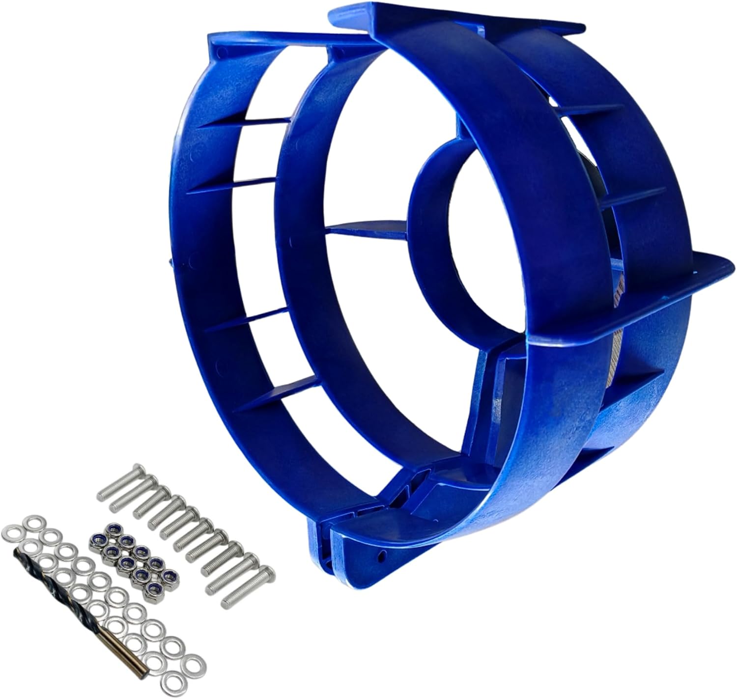 9 11 13 14 inch propeller safety guard polypropylene for 9.9-120 hp outboard motor propeller 13" blue