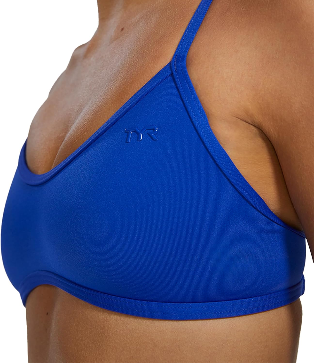 Women's Solid Durafast Elite Trinity Top Royal