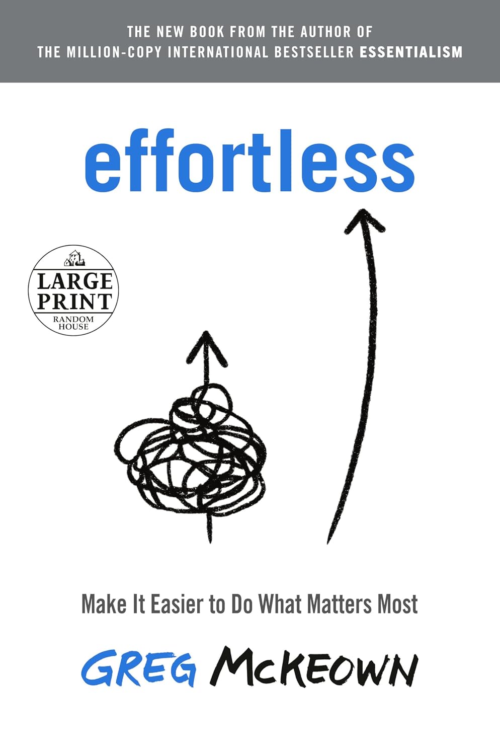 Effortless: Make It Easier to Do What Matters Most (Random House Large Print)