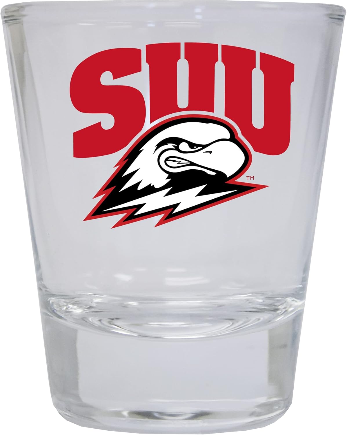 Sturgis South Dakota 2oz Square Base Shot Glasses - Retro Design 4-Pack Collector Set