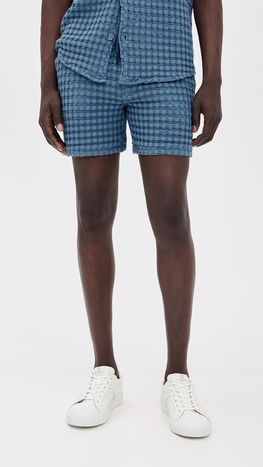 OAS Men's Coronet Porto Waffle Shorts 6" - Image 2