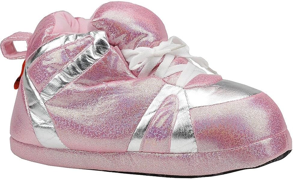 Comfy Feet Snooki's Pink Sequin Slippers