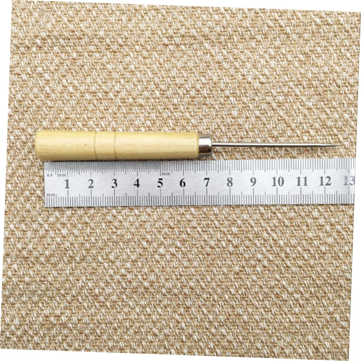 10pcs Crafting Supplies Wooden Handle Scriber Needle Tool Quilling Paper Tool for DIY Weaving and Cake Decoration
