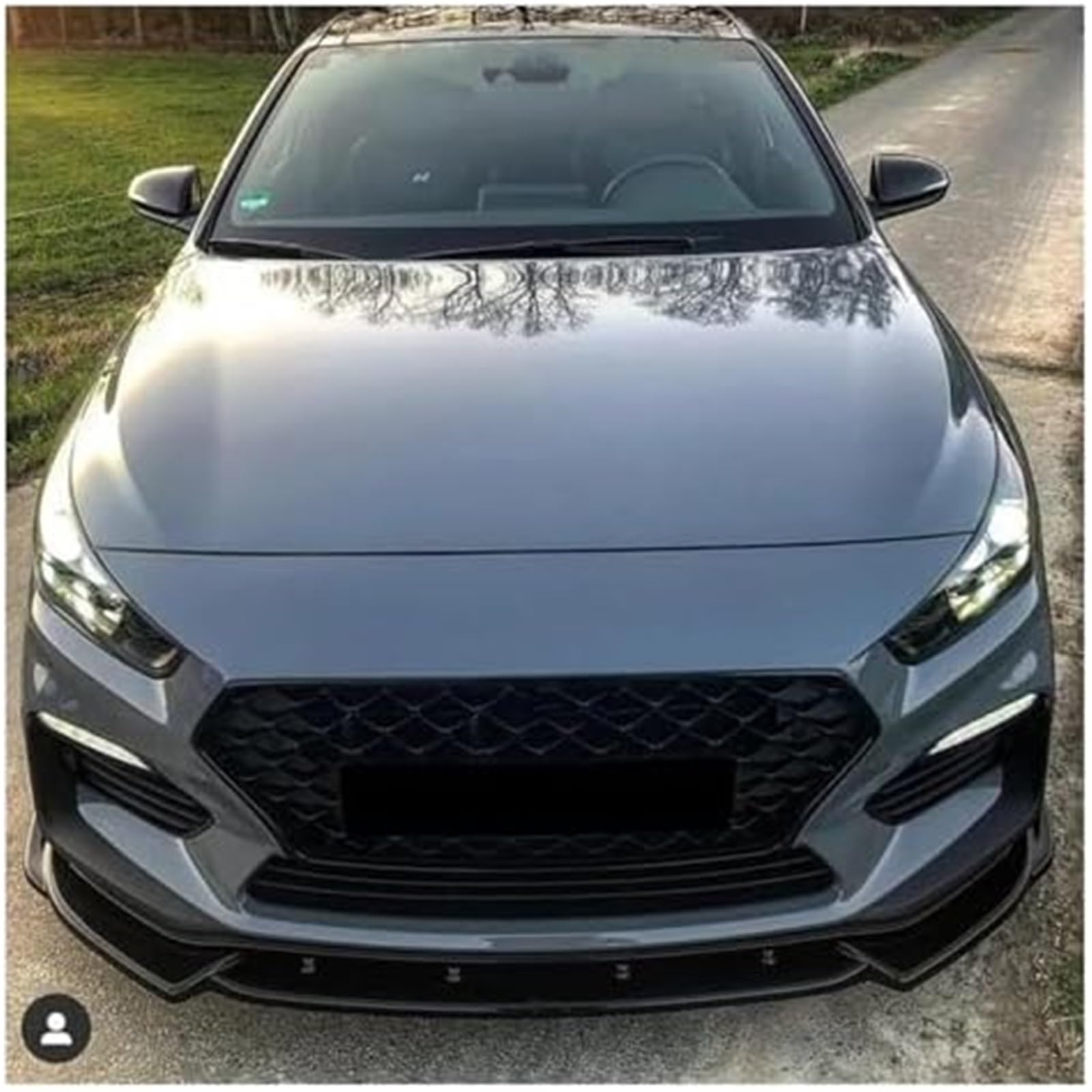 Splitter, dla dla Hyundai, I30 N MK3 2017-2019 MK3.5 2020-2024