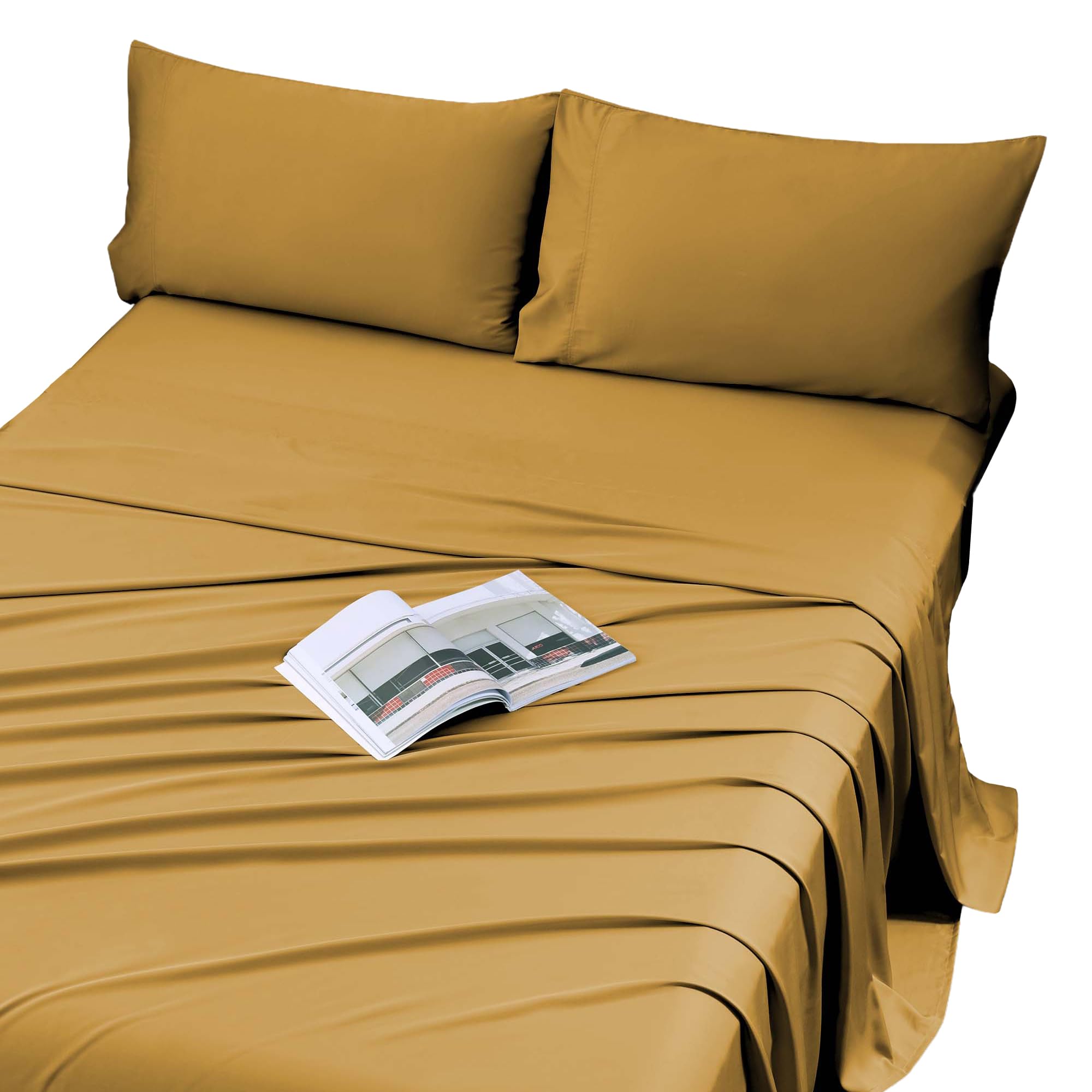 Viviland Cooling Queen Sheets, Bamboo Viscose