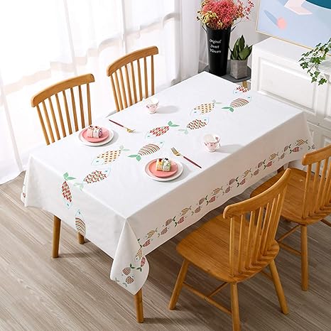 Amazon 北欧風 テーブルクロス テーブルマット ダイニング L キャンプ 長方形 北欧 おしゃれ ビニール 防水 防油 食卓カバー テーブルクロス 汚れ防止 拭きやすい 140 180 食卓飾り インテリア 新居祝い テーブルクロス オンライン通販