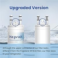 Vista 4 de WF3CB Filtro de agua de repuesto, HP006 compatible con Frigidaire WF3CB, Pure Source 3, WF425, 706465, 242069601, 242086201, 242017800, altura de 9