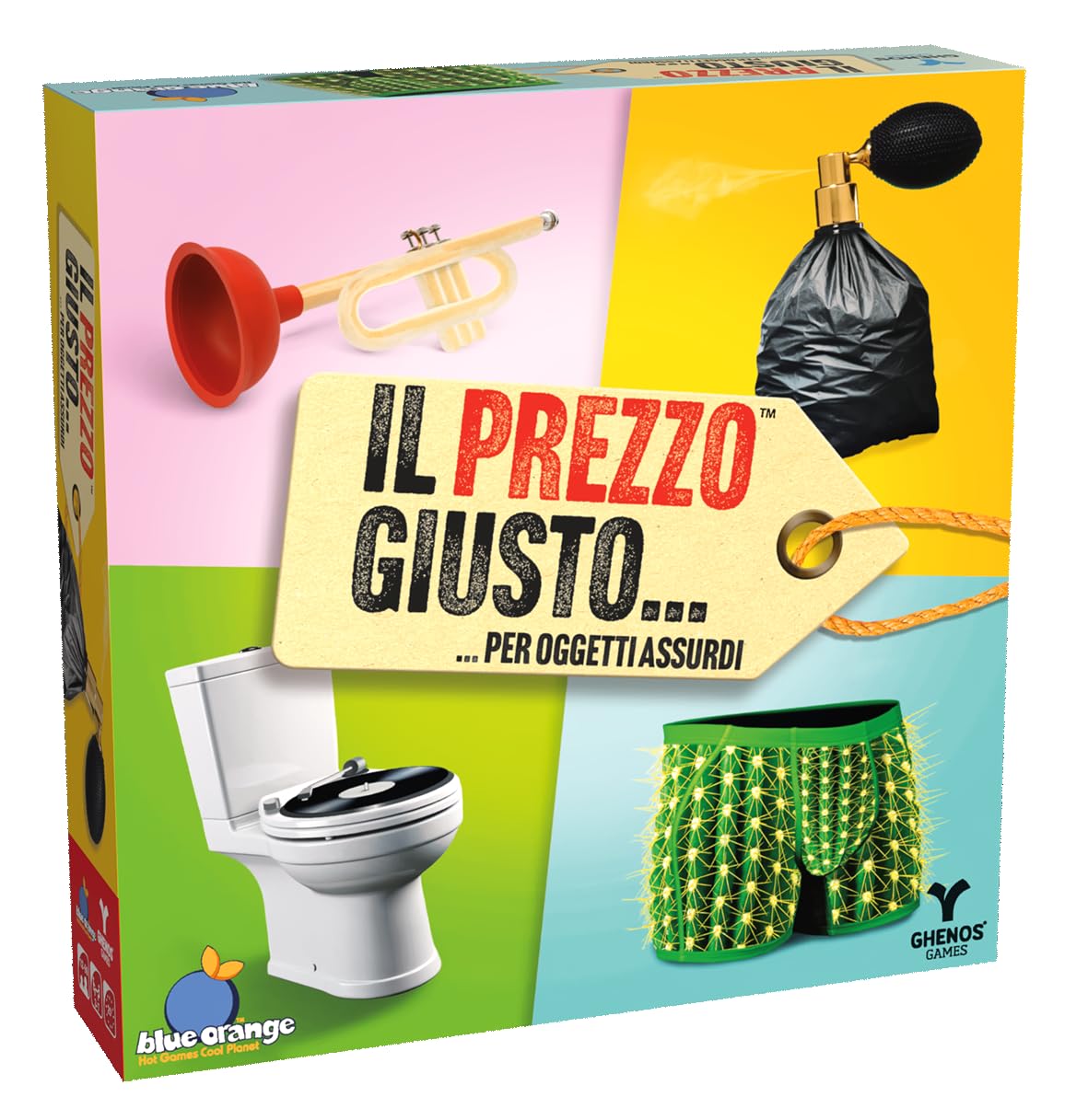 Le bon prix - Jeu de société idéal pour les familles et les soirées entre amis - Jeu de fête pétillant et imprévisible - Estimation d'objets - 12 ans - 3 à 7 joueurs - 25 minutes
