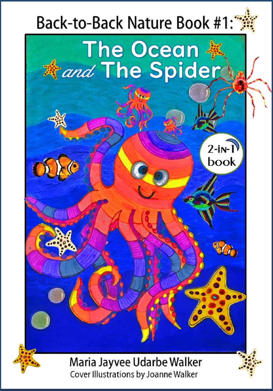 Back-to-Back Nature Book #1: The Ocean and The Spider