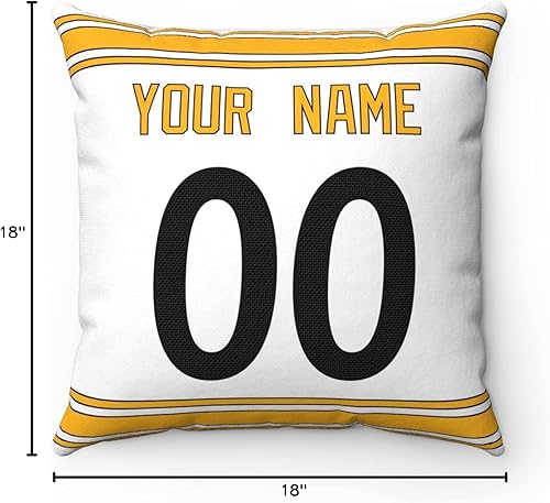 Miniatura 241 de ANTKING 2 paquetes de almohadas personalizadas con cualquier nombre y número para hombres, mujeres y niños Para Cincinnati