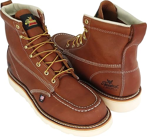 Miniatura 5 de Thorogood American Heritage Bota de seguridad para hombre con puntera mocasín de 6 pulgadas