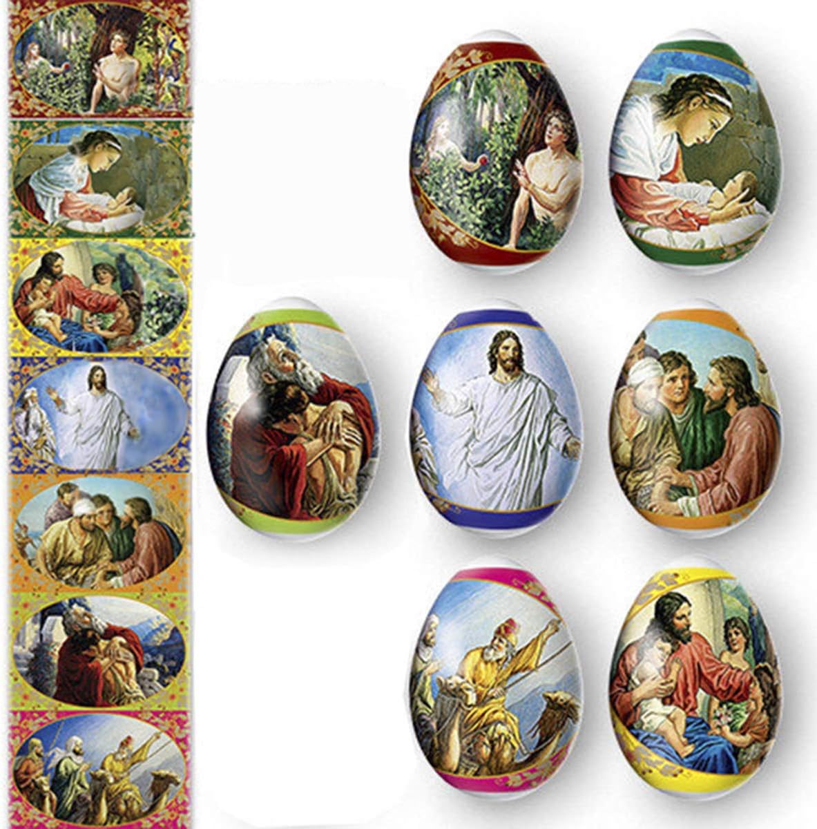 Amazon.com: Ukrainian Heat Shrink Wrap Sleeve Decoration Easter Egg ...