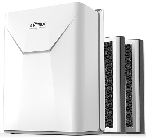 Air Purifiers for Home Large Room, 2 HEPA Filters Included,