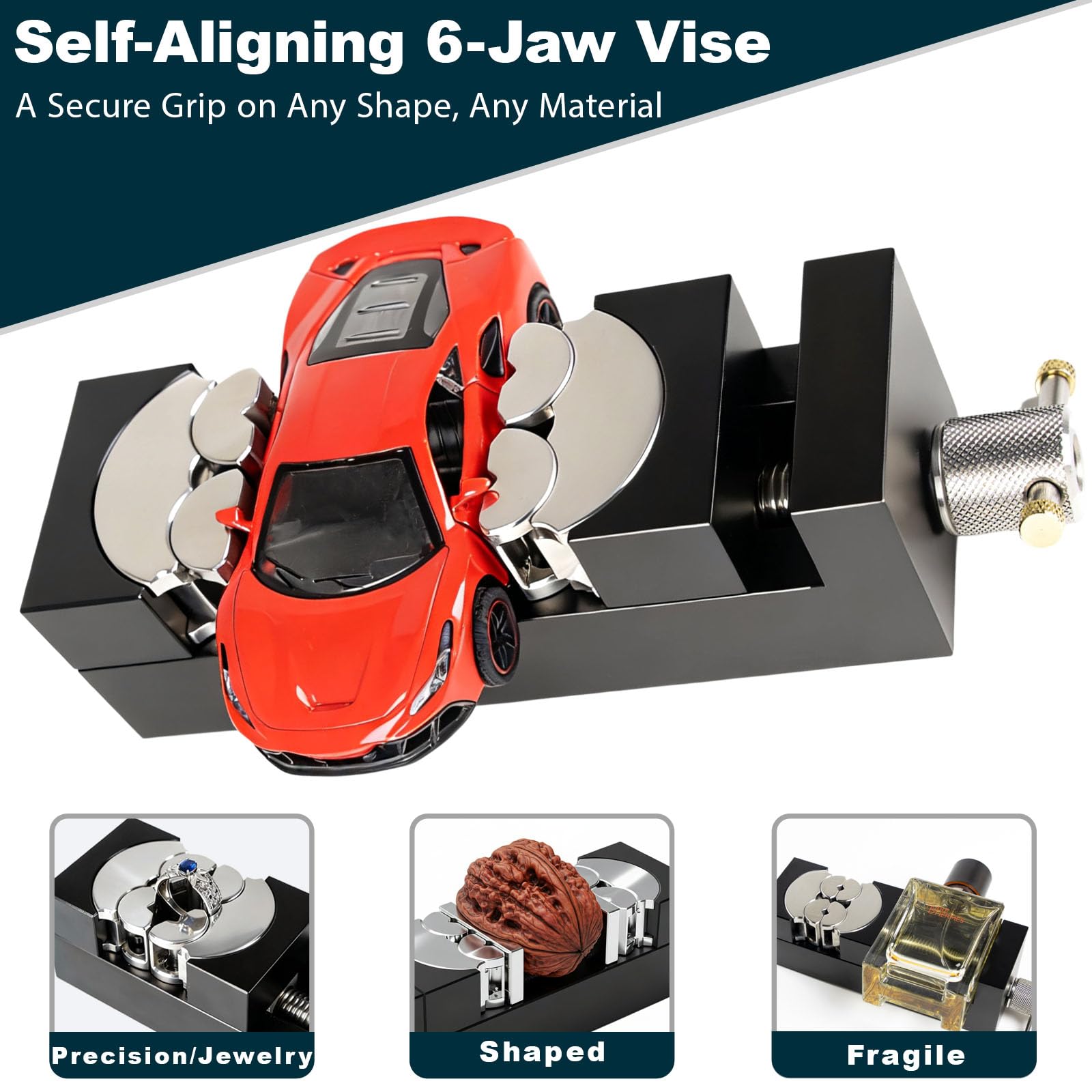 ARKNOAH Fractal Vise - Adaptive Bench Clamp -3