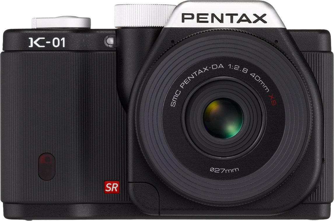 Pentax K-01 + DA 40mm F2.8 XSキット Pentax K-01 mirrorless camera officially introduced, will be