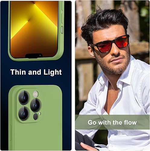 Miniatura 6 de CMYFUTNG Funda para Samsung Galaxy A53 5G, silicona líquida de alta calidad sedosa al tacto, protección de la cámara, forro de microfibra suave