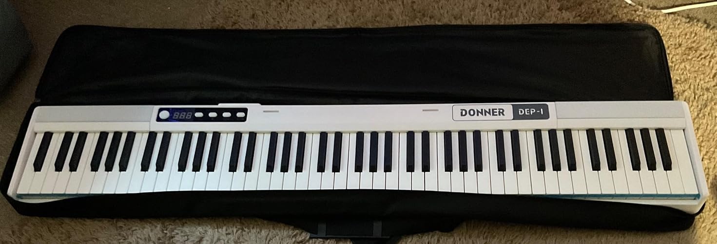 Amazon.co.jp: Donner DEP-1 ピアノキーボード 88キー 初心者用