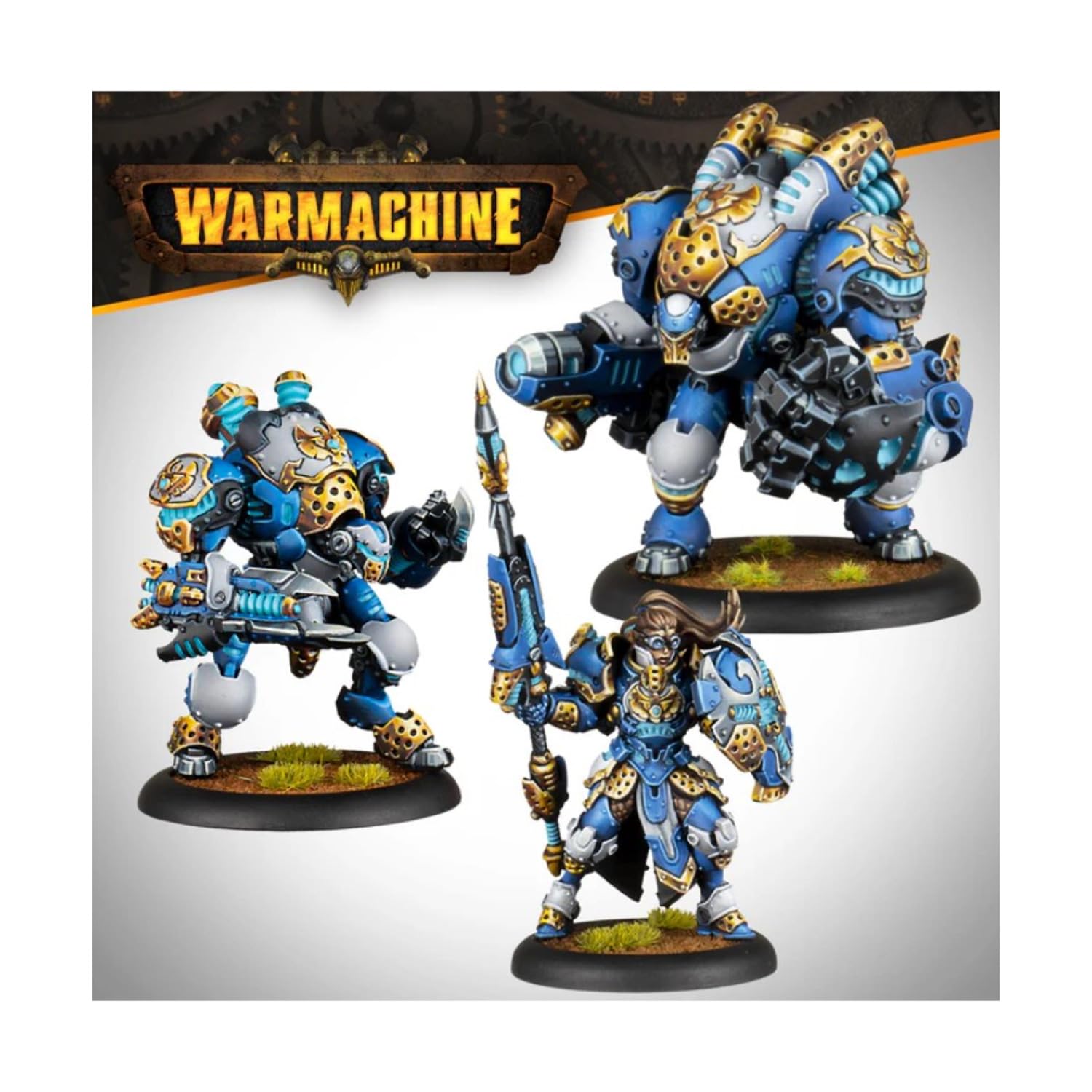 Warmachine: Cygnar Storm Legion Core Expansion - 3 Piece Resin