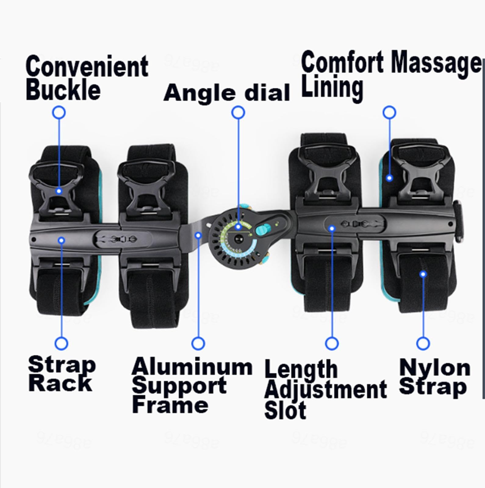 Orteza Stawu Kolanowego Na Zawiasach Stabilizator Ortezy Kolana Immobilizer Kolana Na Ból Kolana Dla Mężczyzn I Kobiet Na łzę łąkotki, Zapalenie Stawów,ACL,PCL,Chorobę Zwyrodnieniową Stawów