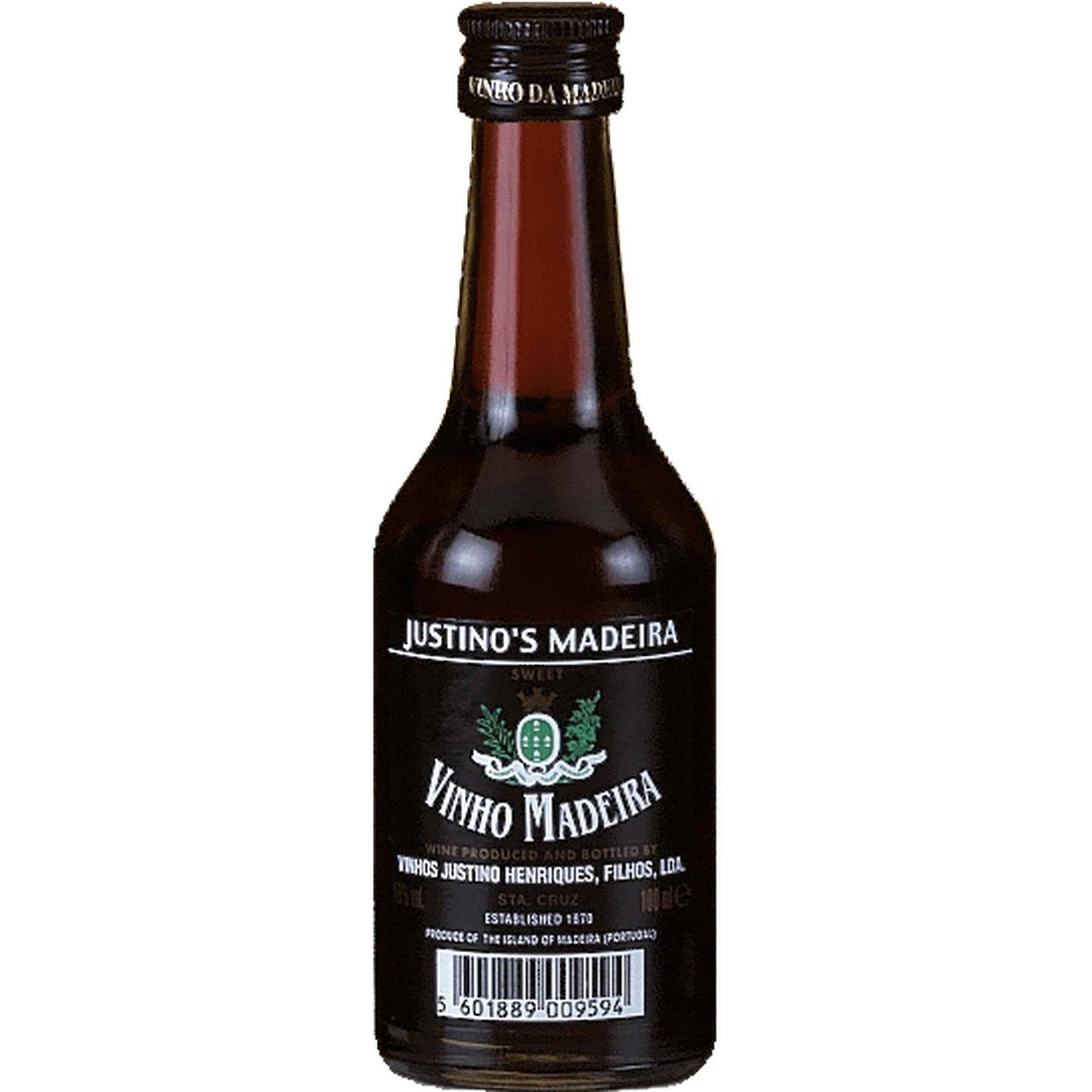 Justino's Madeira Wines Mini sweet Madeirawein rot süß Portugal inkl. FeinWert E-Book (1 x 0.1 l)