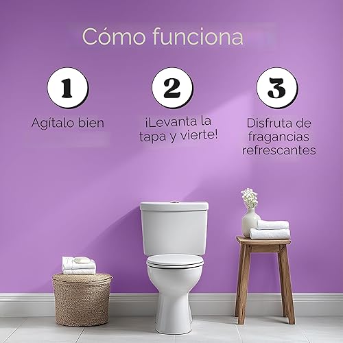 Miniatura 5 de Poo-Pourri Before-You-Go - Recarga de aerosol para inodoro, lavanda y vainilla, 16 onzas líquidas, hasta 800 usos, desodorante para baño con aceites