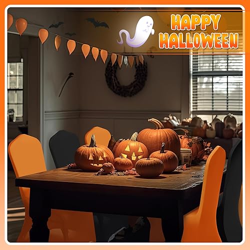 Vista 26 de Oudain 12 fundas para sillas plegables universales de elastano, lavables, extraíbles, elásticas, protectoras para decoración de fiestas (serie azul)