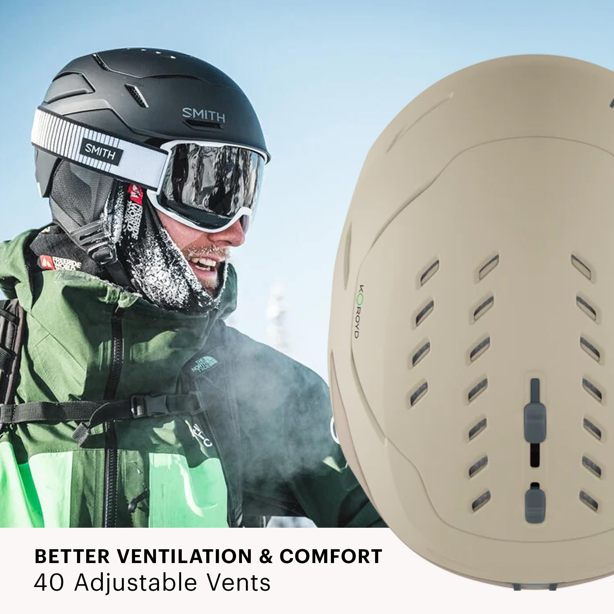 スミス ヘルメット Vantage M Smith Vantage MIPS Helmet 2025 | Corbetts Ski + Snowboard