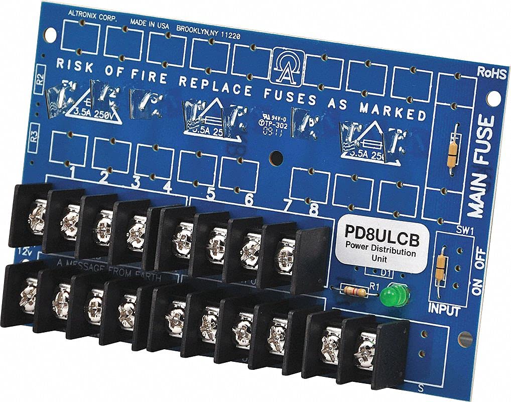 Altronix Power Distribution Module PD8ULCB