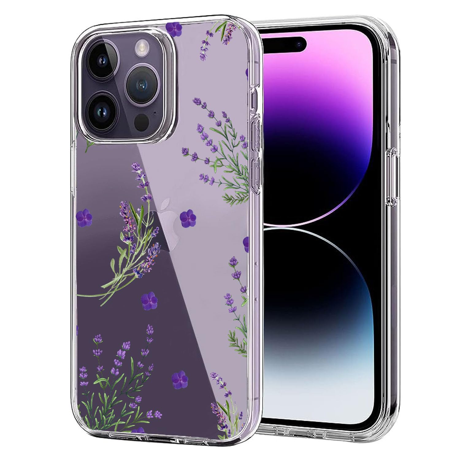 MITZVAH Designed For iPhone 14 Pro Cases For Women-Back Cover Silicone Case For iPhone 14 Pro-iPhone 14 Pro Back Cover For Girls-Floral,Transparent (B0CMQWGHNC) Amazon Price History, Amazon Price Tracker