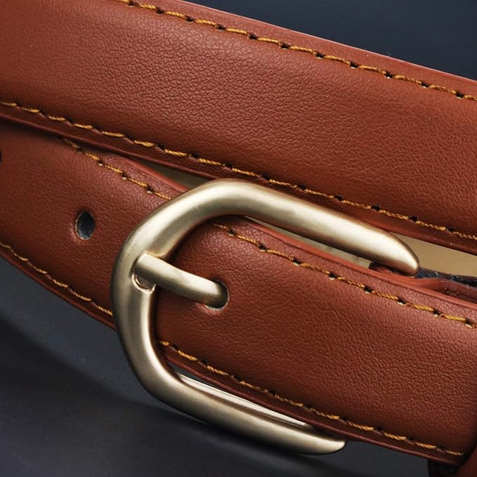 マイクイーンmaikun ベルト レディース 細 ベルト レディース 黒 おおきいサイズ 本革 細い スーツ ビジネス カジュアル 誕生 高級素材使用ブランド