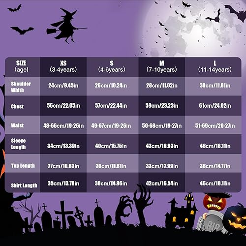 Miniatura 4 de Disfraz de esqueleto de Halloween para niños, vestido tutú de esqueleto para niña, disfraz de esqueleto reflectante para niñas