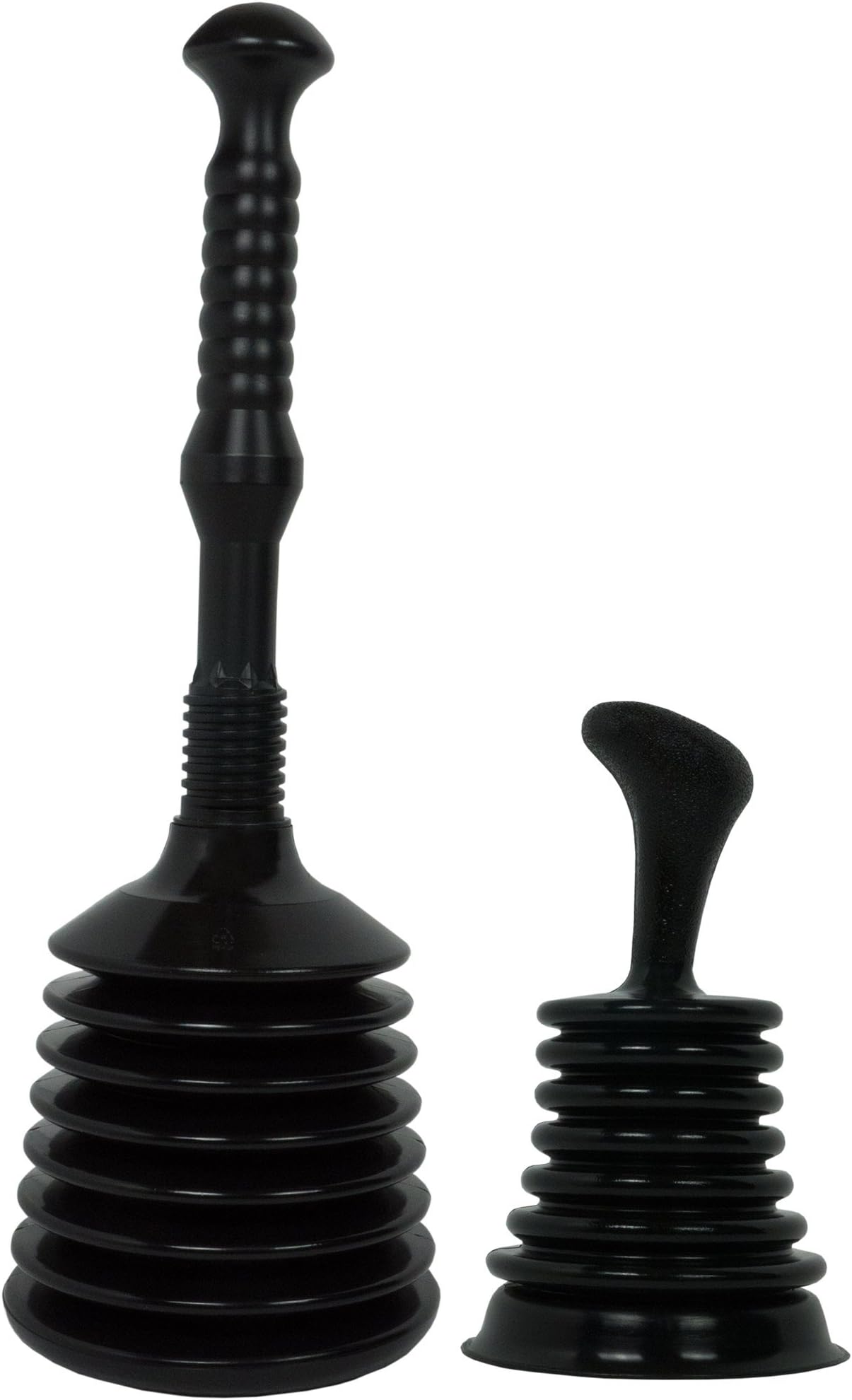 Sanea Master Plunger Sink and Waste Pipe Unblocker, Set for Toilet, Bathroom, Shower and Kitchen