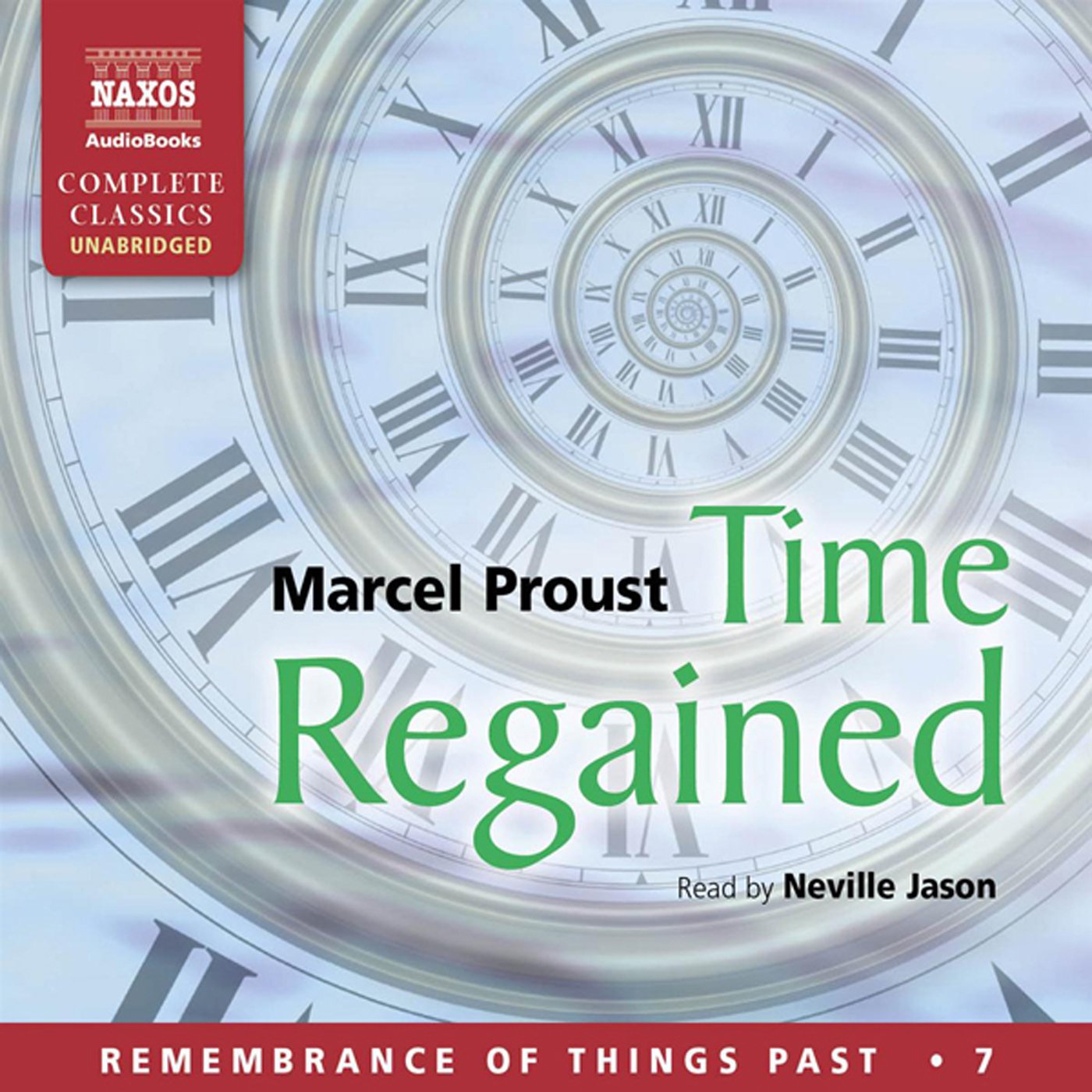Cover art for Time Regained