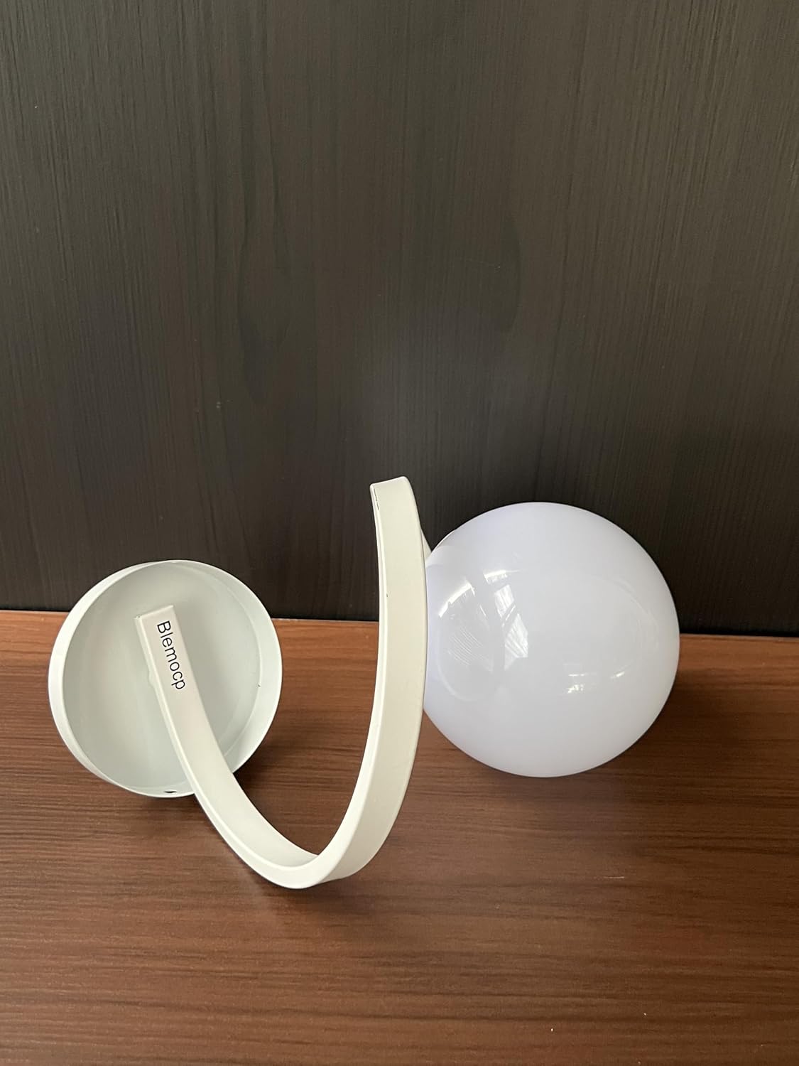 Blemocp Indoor Light Fixtures - Modern Interior 12W 5000K Wall Mounted Light Fixtures, Glass Wall Lights for Stairway