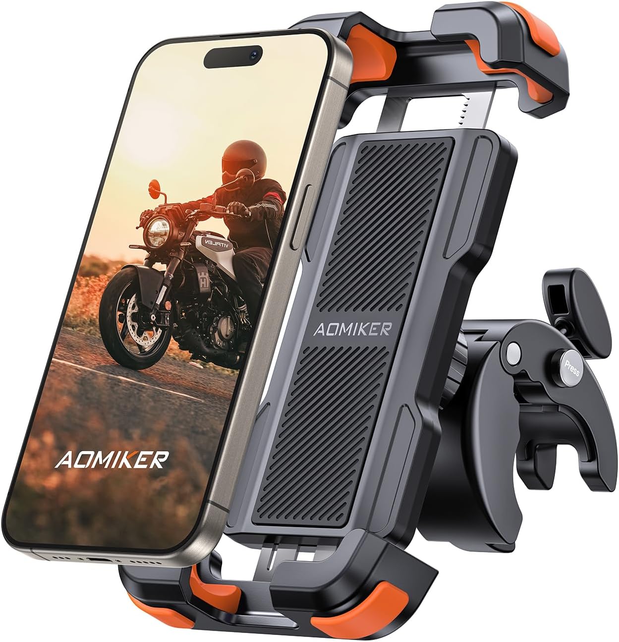 ROCKBROS Mobile Phone Holder Bicycle Phone Holder Motorcycle 360° Rota – ROCKBROS-DE