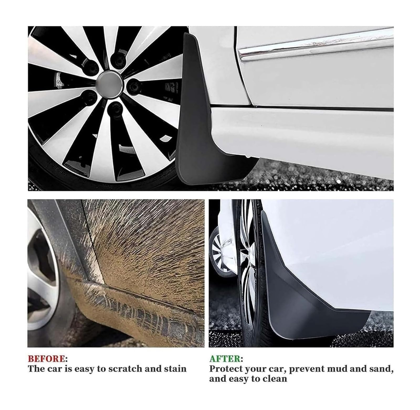 Per Benz Classe E Sport W212 2014 2015 Paraspruzzi Parafango Anteriore Posteriore Protezione Completa Accessori Auto Parafanghi Anteriori E Posteriori