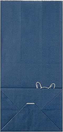 Vista 333 de Restaurantware Bag Tek - Bolsas de almuerzo desechables de 2 libras, 100 bolsas resistentes para llevar, parte inferior plana, ideal para Blanco