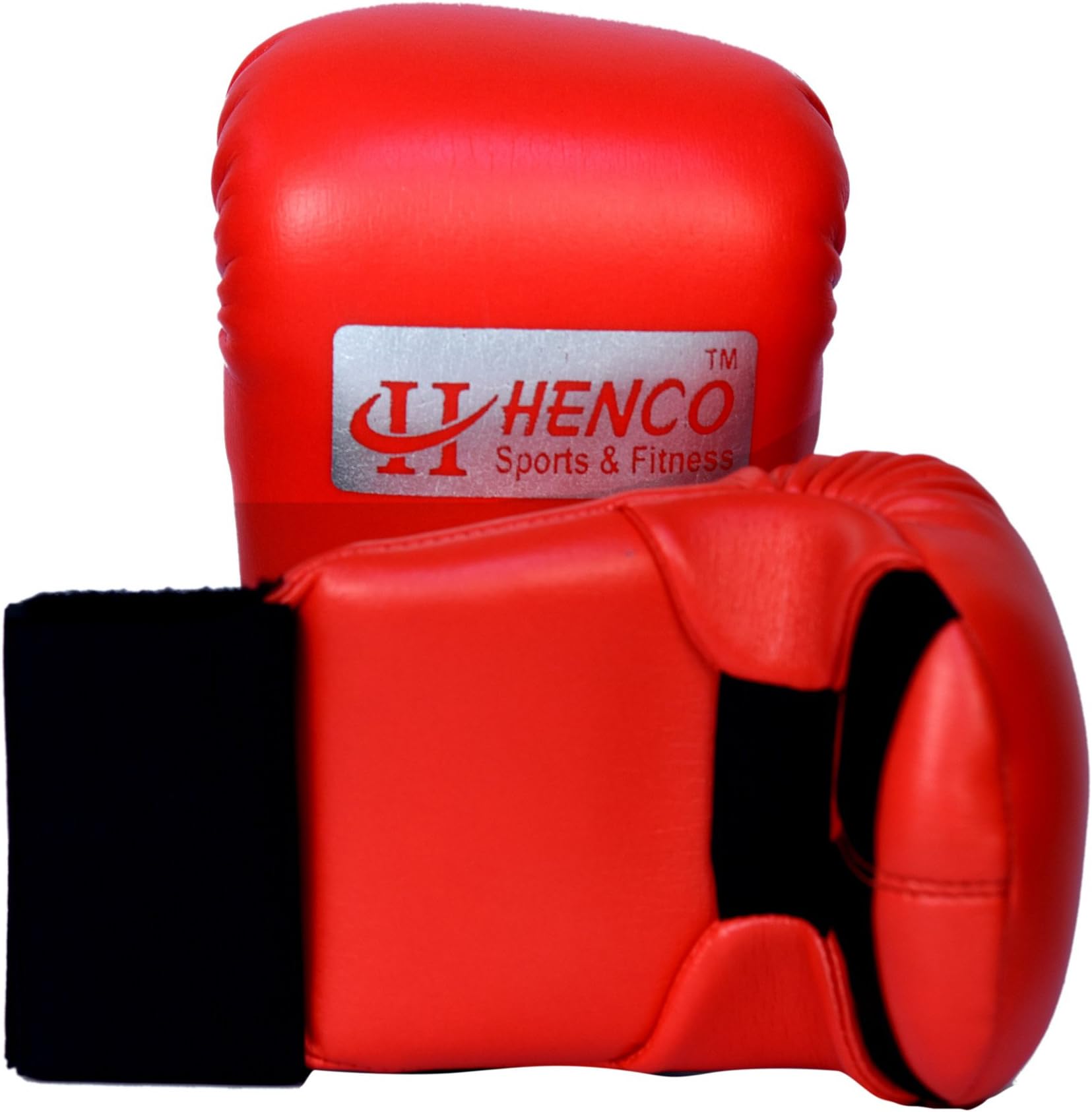 Henco PU Ola Karate Gloves, 33 cm x 5 cm (Red)