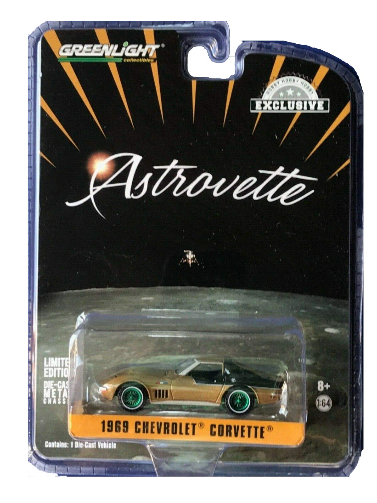 グリーンライト　 Apollo 13 1/64 Green Machine 30073 NASA Apollo XII Astronaut's 1969 Chevrolet