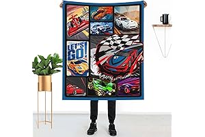 Race Car Throw Blanket - Your Ultimate Ride for Coziness and Adventure!