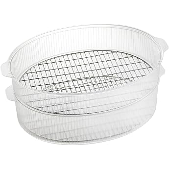 Bruno BOE053-STEAM Steamer for Oval Hot Plates, Electric Steamer, 2 Tiers, Meat Steamer, Rice Bowl Steamer