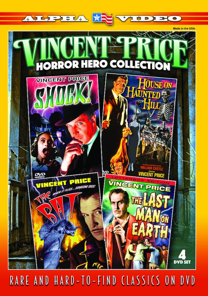 Amazon.com: Vincent Price, Horror Hero Collection (4-DVD)