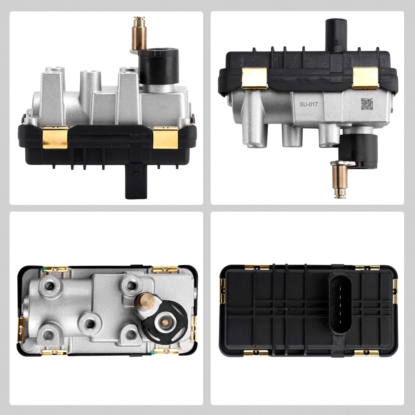 Turbocharger Actuator/Turbo Actuator 59001107213 6NW010430-18 pour BMW X1 F48, X2 F39, 2 Series F45, F46, pour Mini F54, F60 218d, 18d, Cooper D, B47, C20 Engine, Replacement 8513635