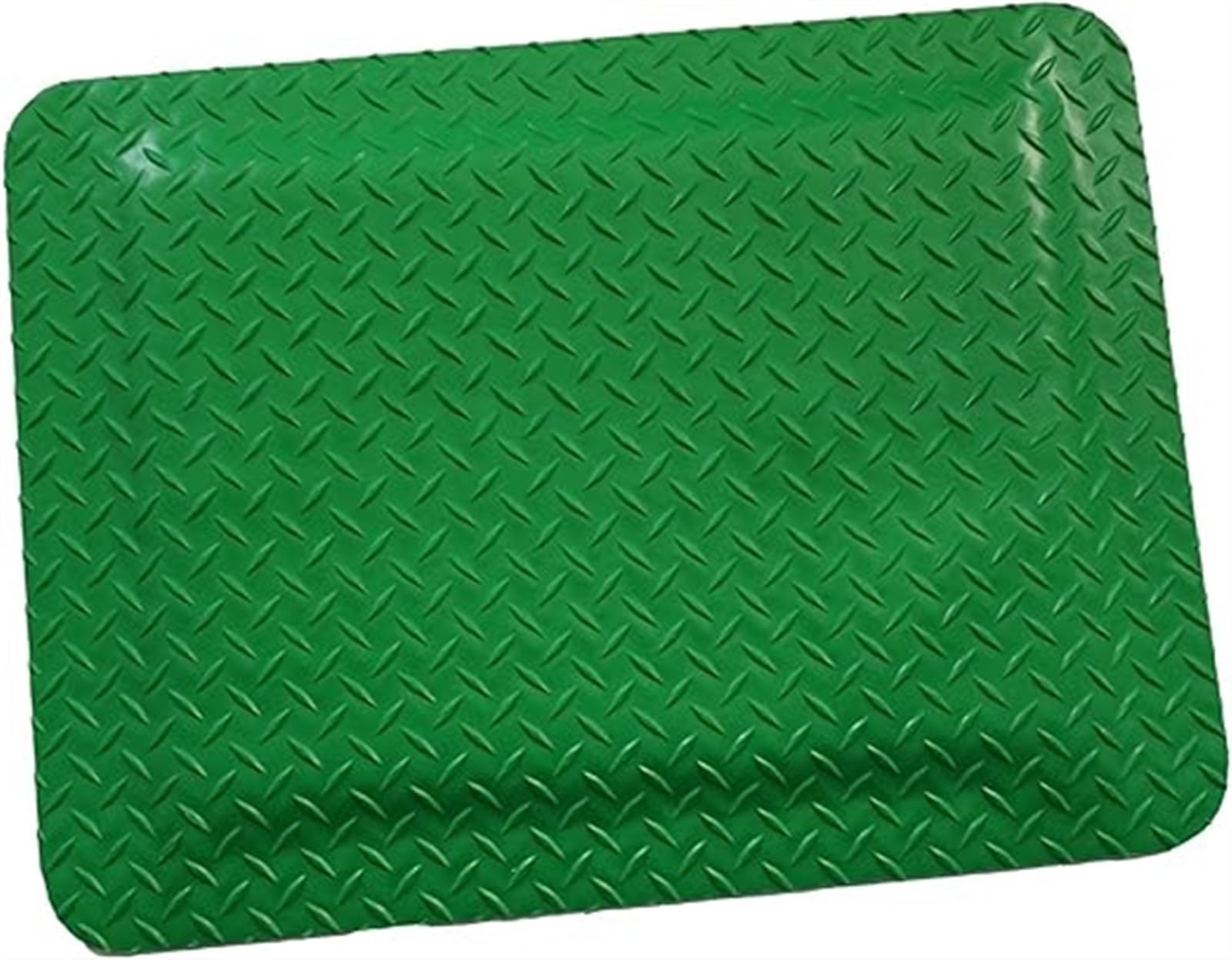 CAFIEDR Anti Fatigue Mats Industrial Ergonomic Standing Floor Mat Work Mats For Standing Border Safety Mat Standing.Green2-60x90cm/24x35in