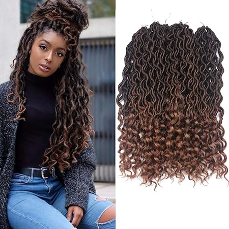 Amazon.com : Dorsanee Goddess Faux Locs Crochet Hair for Women Braids