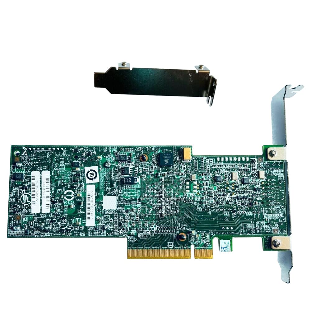 M5110 RAID Controller Card 6Gbs PCI-E HBA FW: P20 (LSI 9207-8i) SAS SATA IT Mode for ZFS FreeNAS unRAID Expander Card
