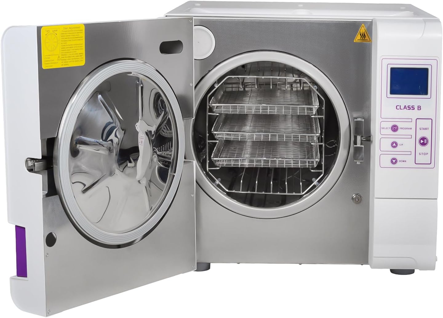 Blue LCD Lab Steam Autoclave 3 Times Pre-Vacuum Class B Bench Table Top with Vacuum Drying (JQ-23)