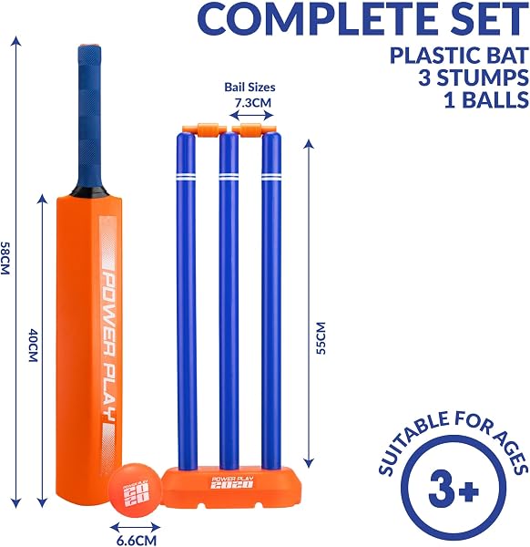 Powerplay Jeu de Cricket en Plastique - 4