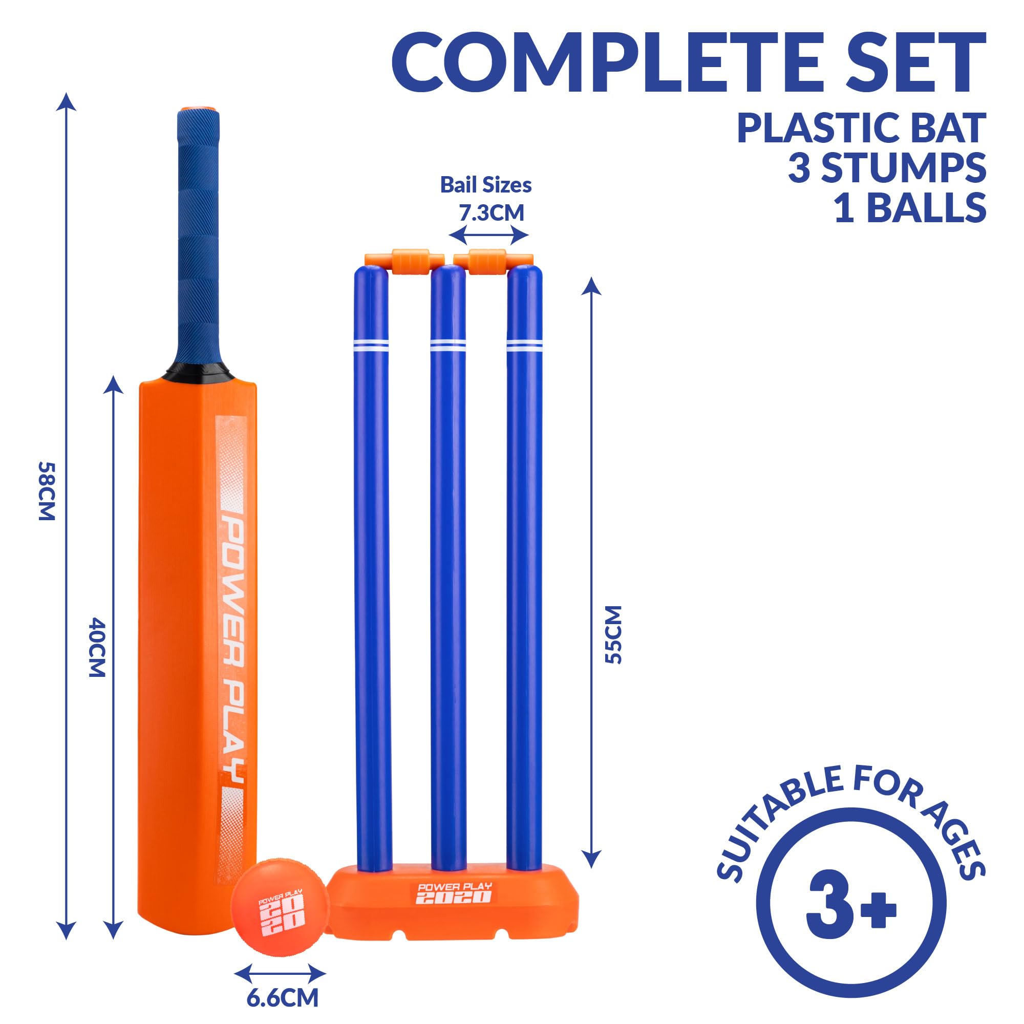 Powerplay Jeu de Cricket en Plastique - 5