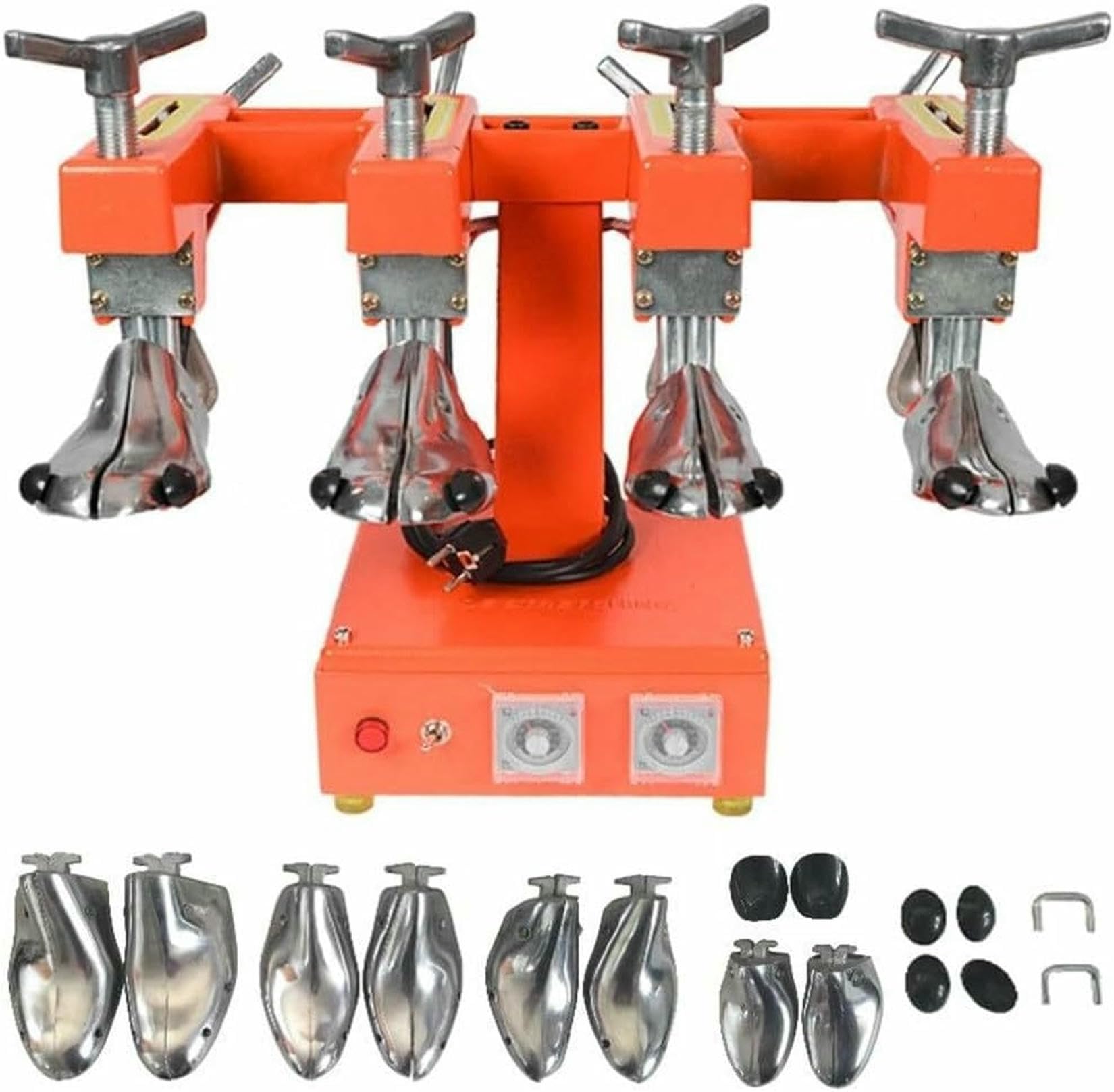 Horma Para Zapatos, Máquina Para Hormas Para Zapatos De 4 Cabezales, Máquina Eléctrica Para Reparación De Calzado Con Control De Temperatura, Máquina Estiradora Para Reparación De Calzado De Aleación